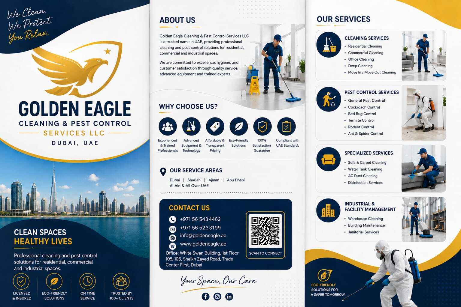 Cleaning Services Brochure Dubai